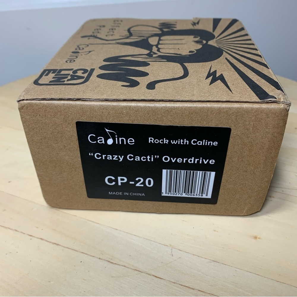 Caline CP-20 Crazy Cactus Overdrive Pedal Electric Guitar Effect Full Functions - Picture 7 of 10